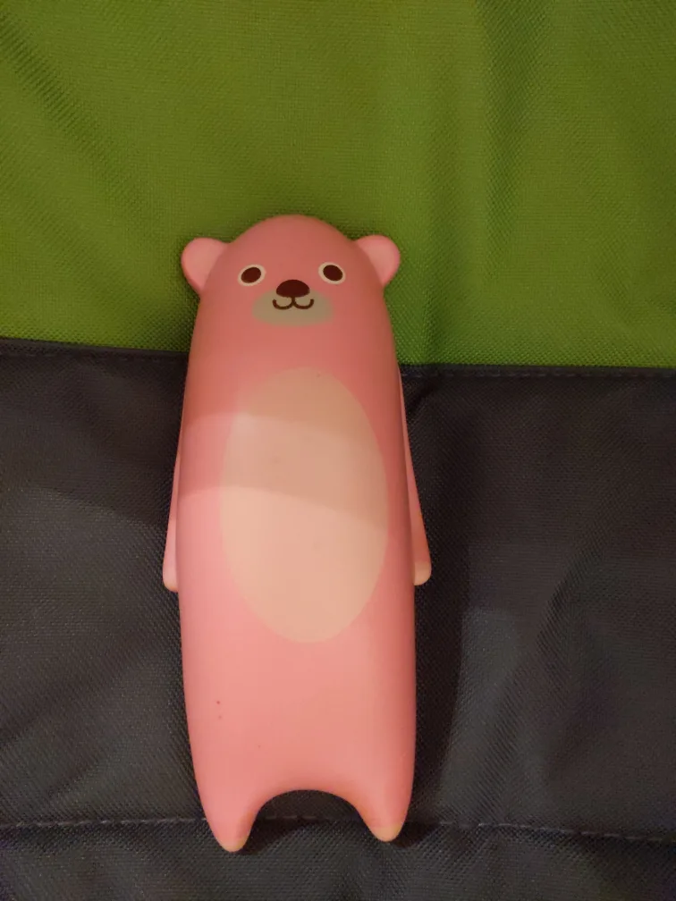 Pink Bear-Shaped mouse wrist rest thumbnail