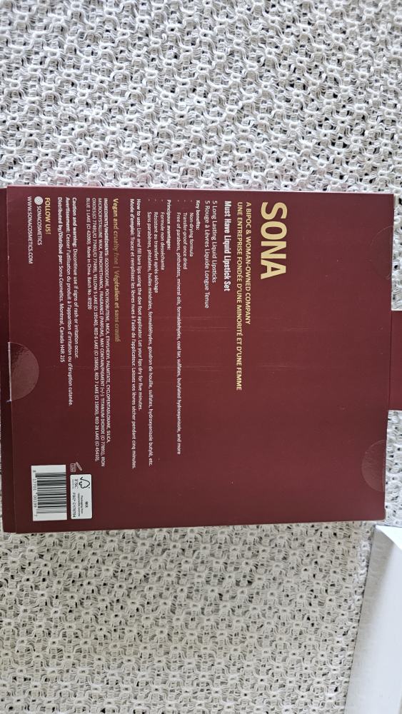 SONA Must Have Liquid Lipstick Set - New! - photo 4