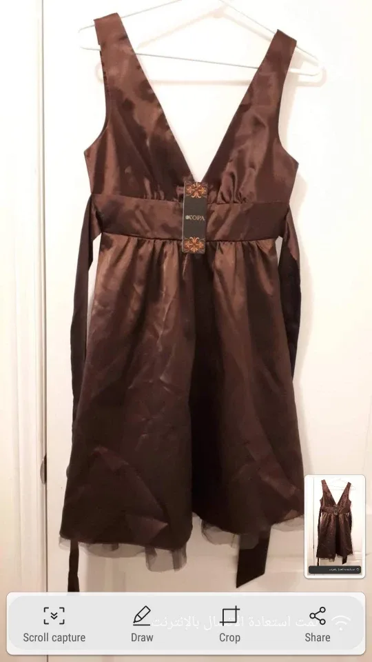 Kopa Brown Dress with tag image indicator(2)