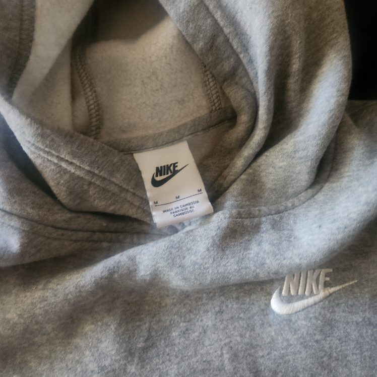 🆕️[KIDS] Nike Grey Hoodie - [Kids Size Medium ] - photo 4