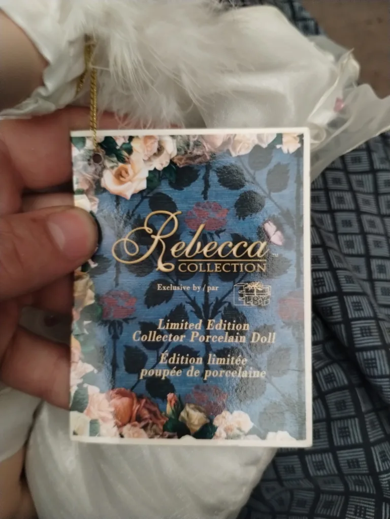 Rebecca collection limited edition collectible Porcelain Doll image indicator(7)
