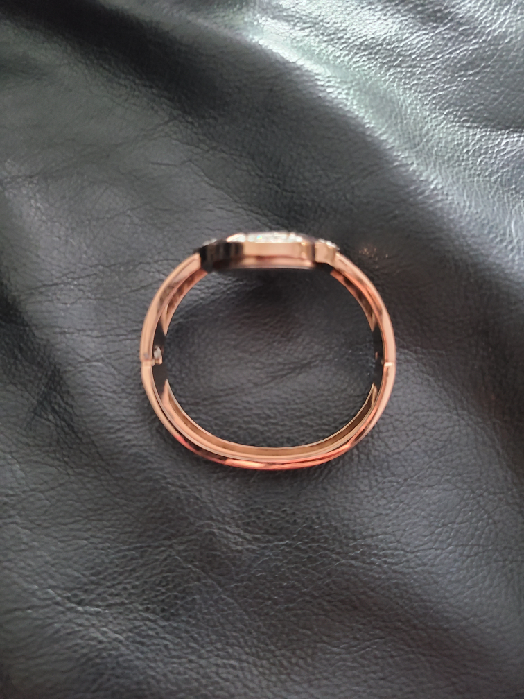 Voux Rose Gold Cuff Watch - photo 3