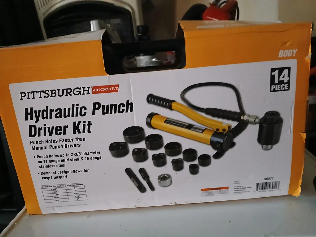 Pittsburgh Automotive Hydraulic Punch Driver Kit - 14 Piece thumbnail
