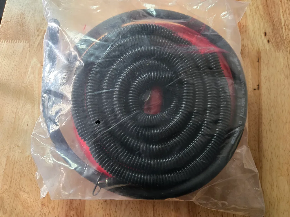 0 gauge car amplifier wiring kit CCA 7500 watts image indicator(3)