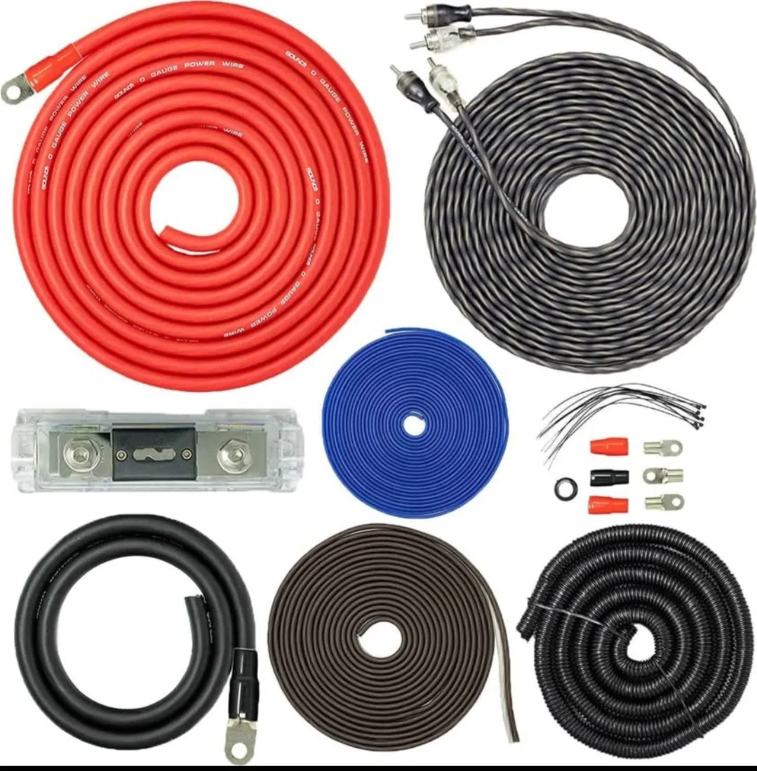 0 gauge car amplifier wiring kit CCA 7500 watts image indicator(4)