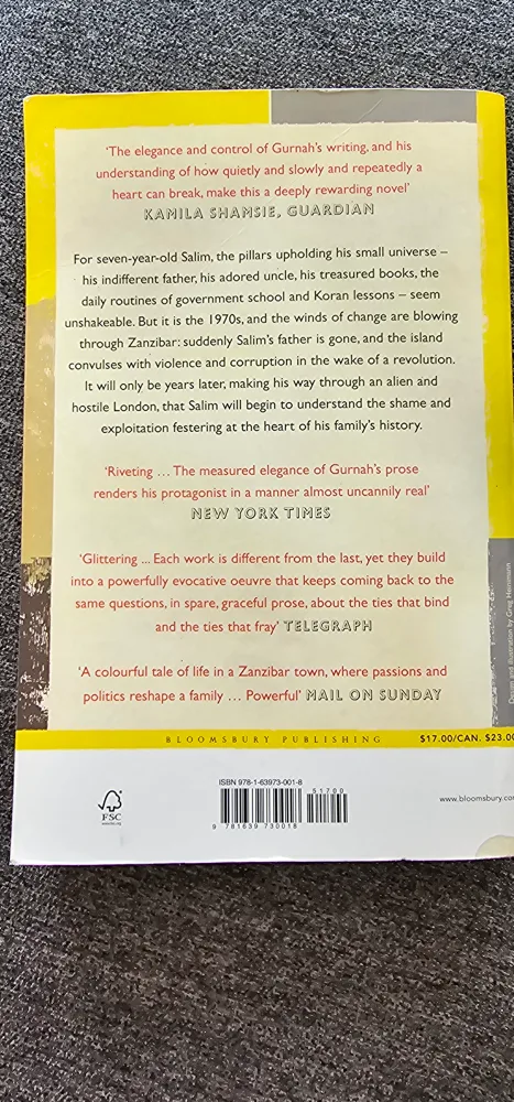 Book: Gravel Heart by Abdulrazak Gurnah image indicator(2)