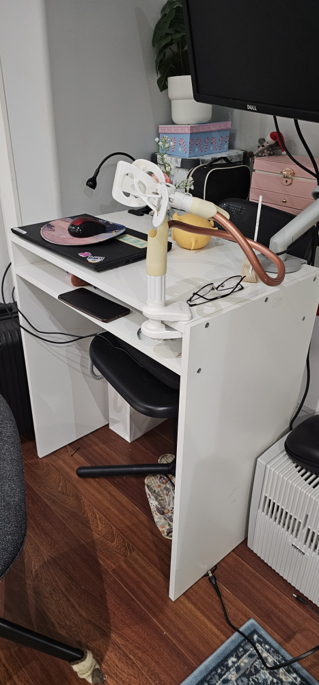 Ikea White Desk - 65x40x75cm