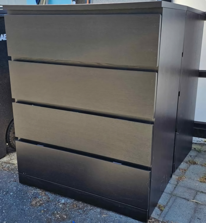 2X - IKEA Hemnes Black-Brown Dresser