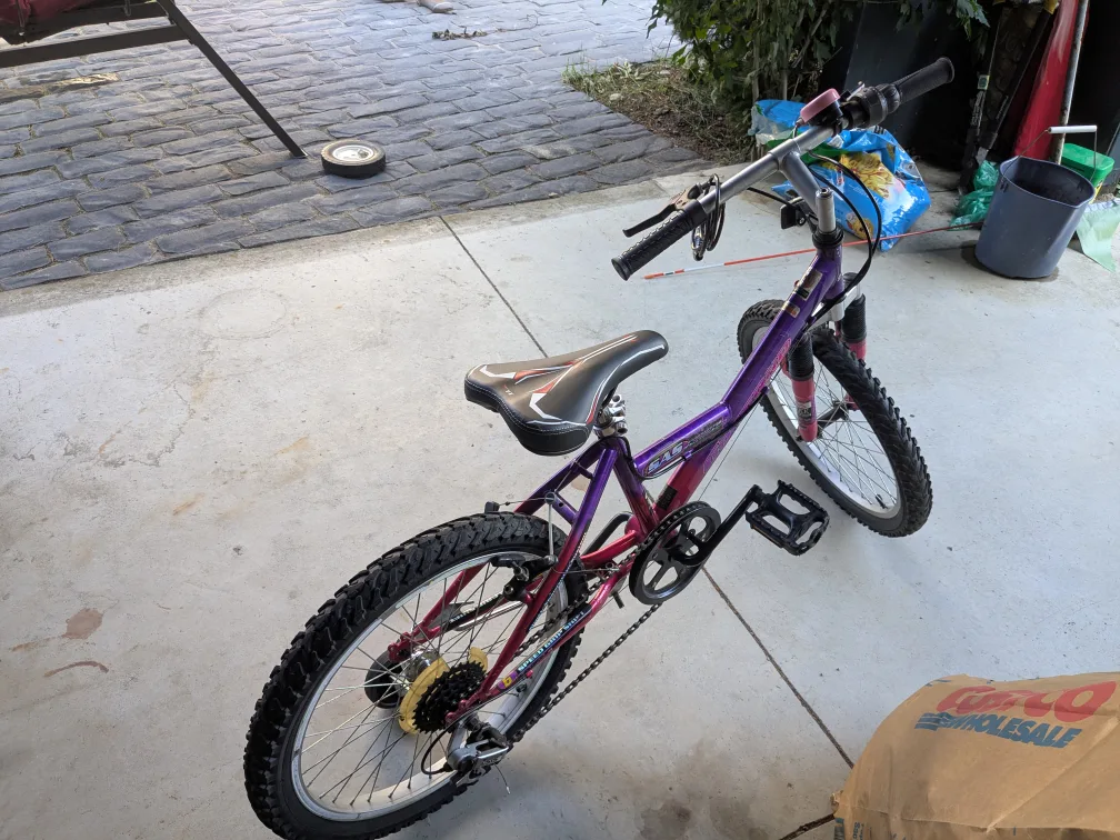 Girls' Bike - Purple & Pink thumbnail