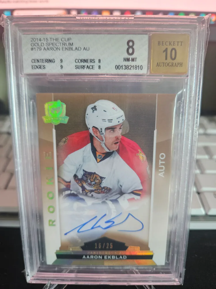 Aaron Ekblad Rookie Card - 2014-15 The Cup Gold Spectrum thumbnail