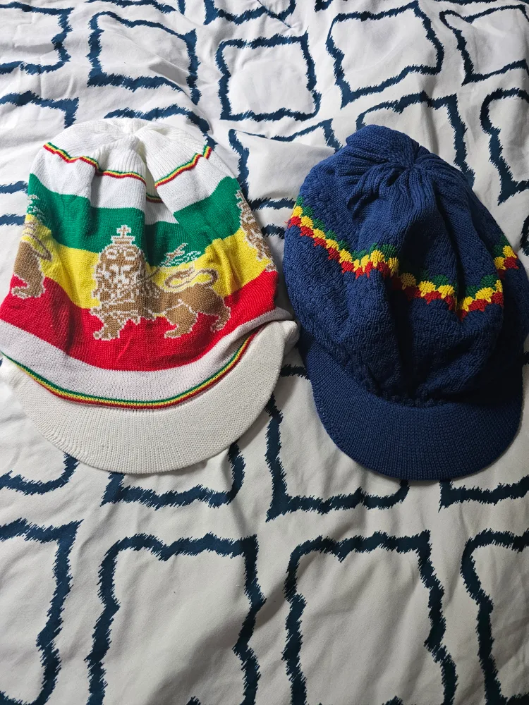 Rasta Visor Caps - Red, Yellow, Green thumbnail