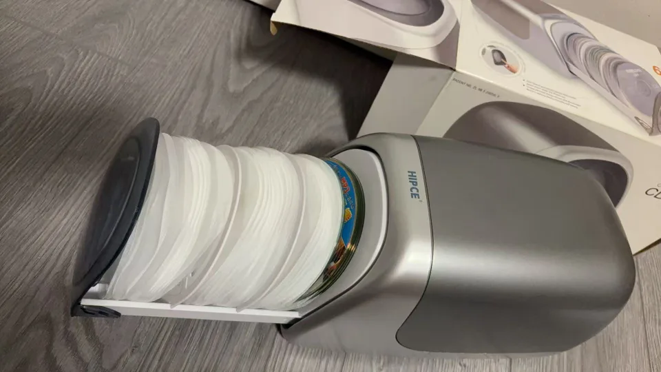 HIPCE Metallic Silver CD Box - Holds 60 CDs image indicator(4)