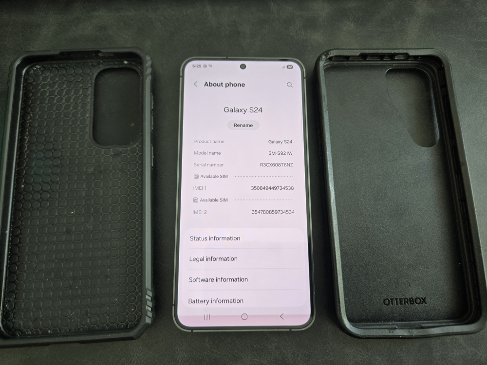 Samsung Galaxy S24 128GB + 2 cases