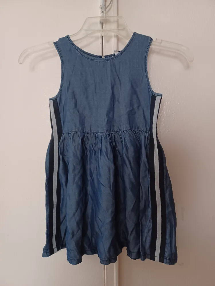NEW Splendid Indigo Girl's Dress with Cute Detail- Size 5-6 thumbnail