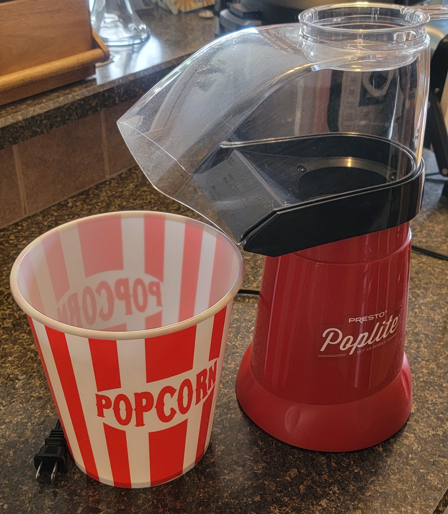 Presto Poplite Hot Air Popcorn Maker