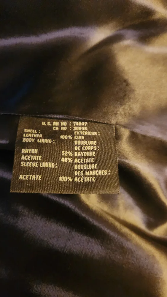 Andrew Marc Leather Blazer - Black image indicator(2)