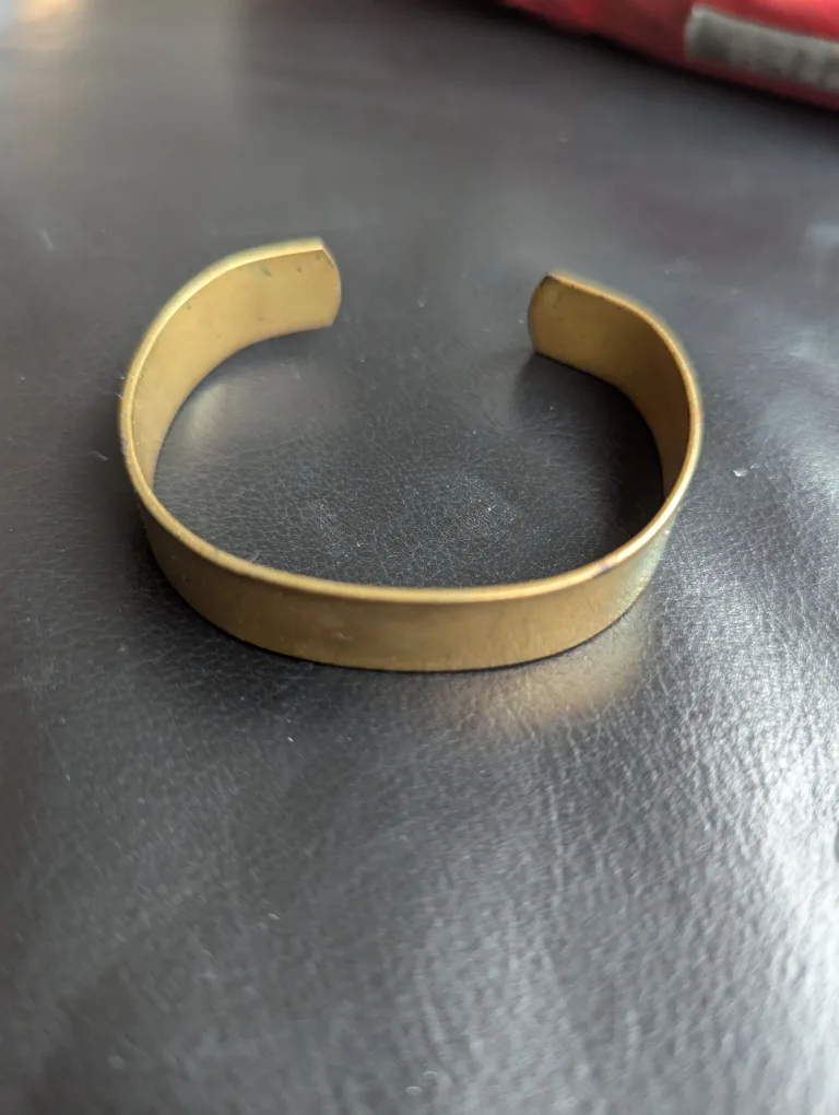 Brass Cuff Bracelet thumbnail