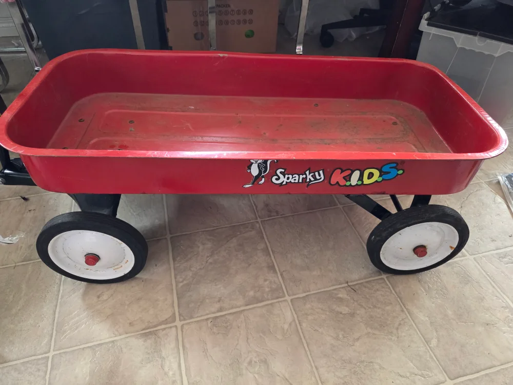 Great Working Red Wagon $50 thumbnail