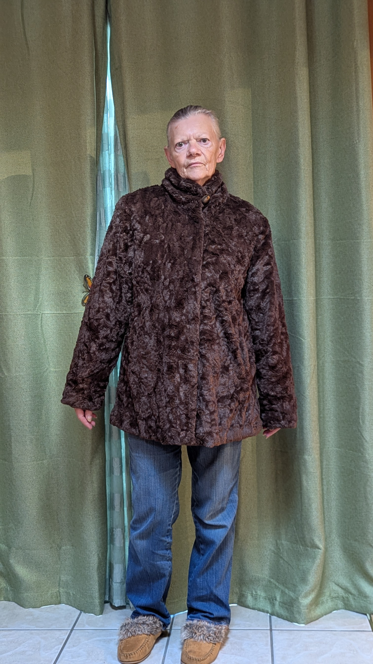 Brown Faux Fur Coat - photo 2