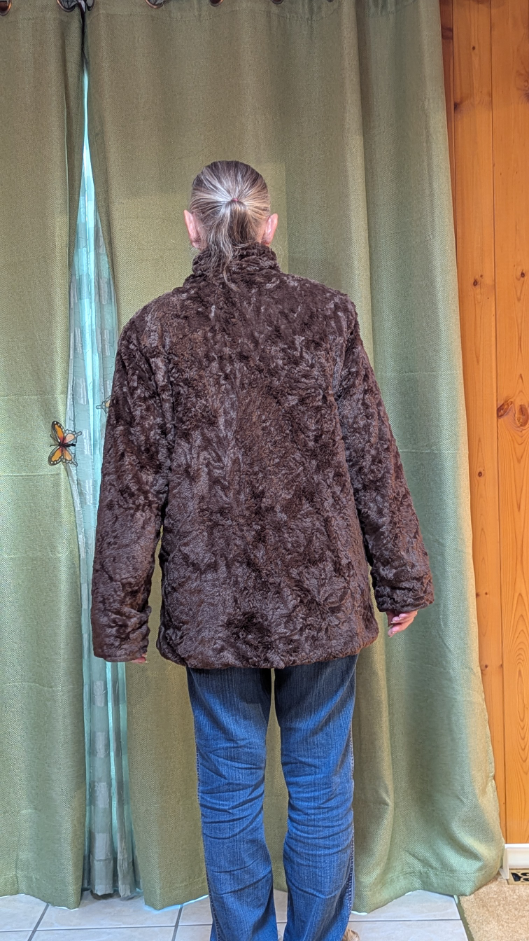 Brown Faux Fur Coat - photo 3