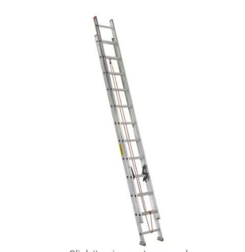 24 ft. Aluminum Extension Ladder with 200 lb thumbnail
