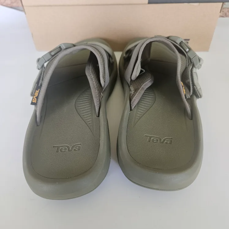 Teva Men's Hurricane Verge Slide Olive Sandals Size 10 image indicator(6)