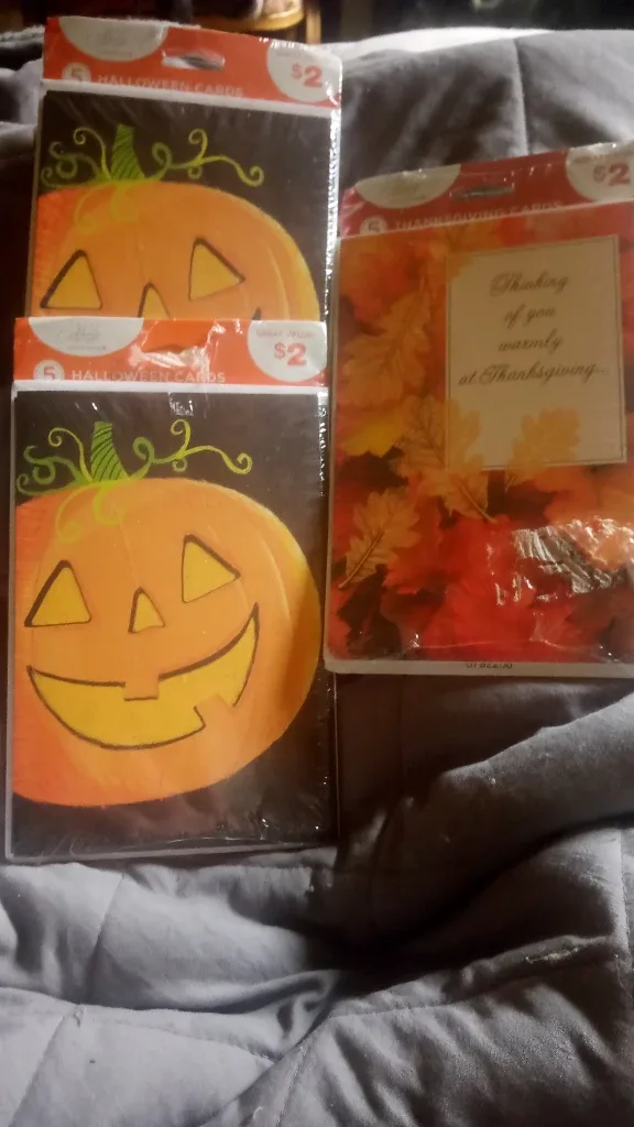 New Halloween & Thanksgiving Cards thumbnail