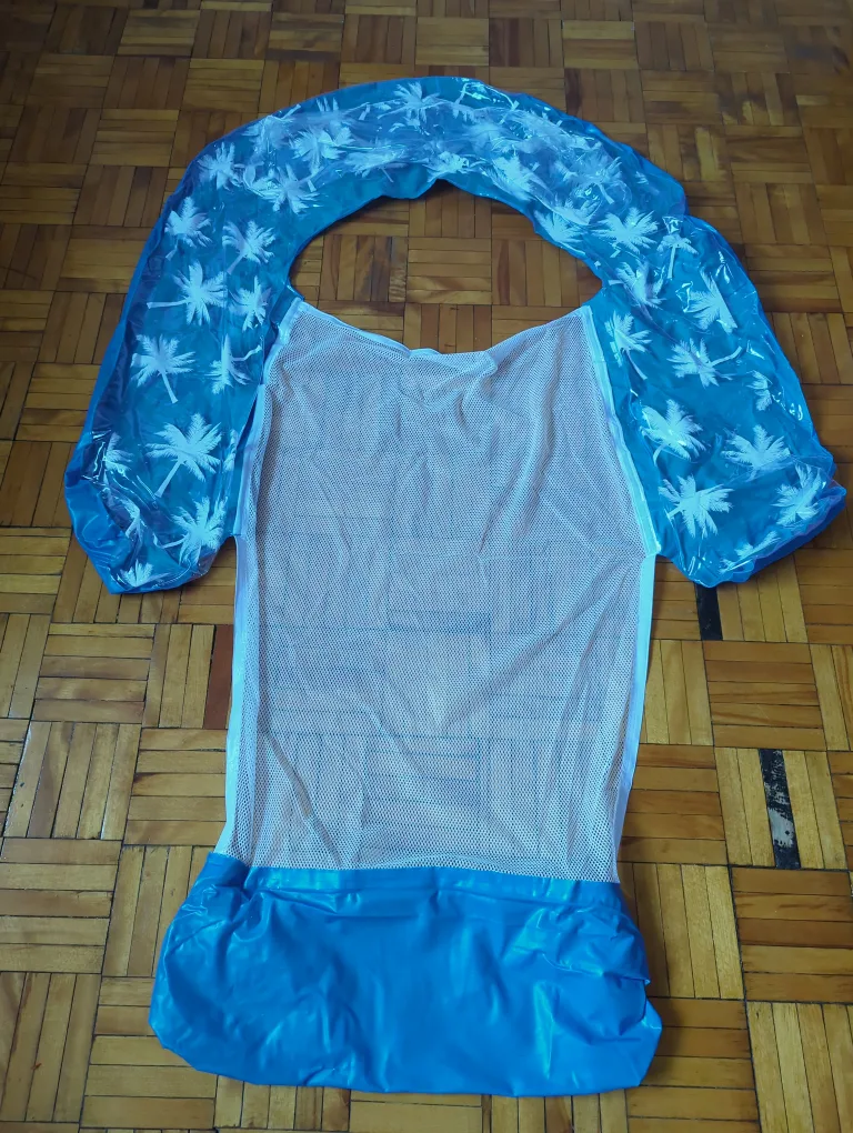 Blue Mesh Beach Cover-Up thumbnail