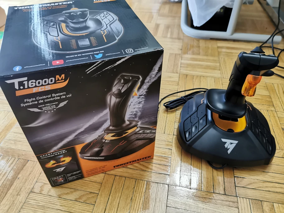 Thrustmaster T.16000M FCS Flight Control System Joystick