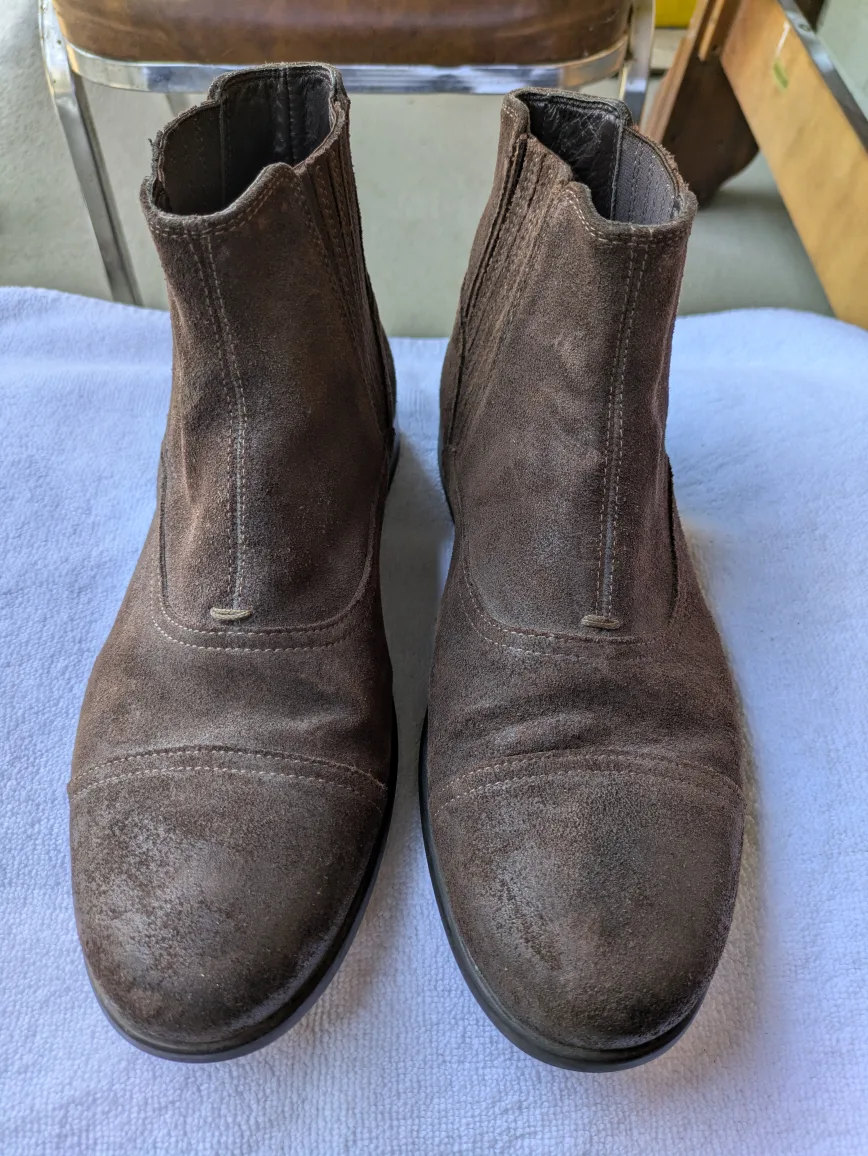 Geox Brown Suede Ankle Boots thumbnail