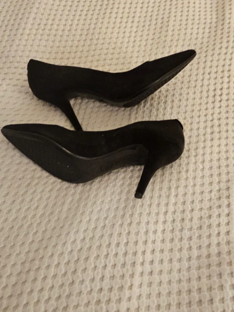 Michael Kors Black Suede Heels -  8M image indicator(2)