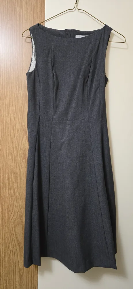H&M Grey Sleeveless Dress thumbnail