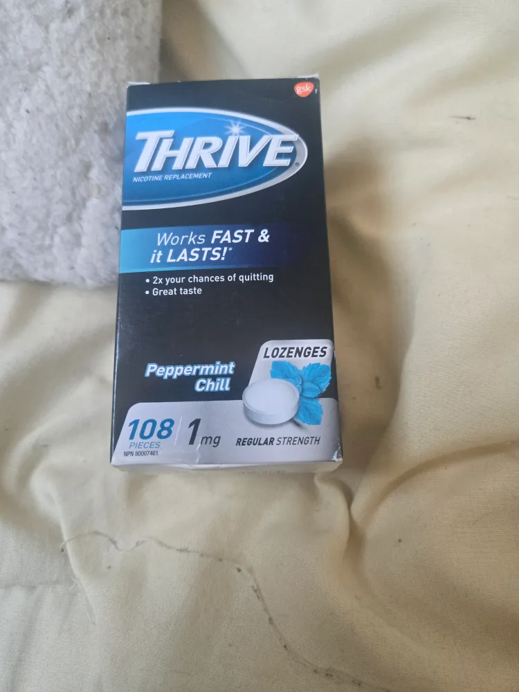 Thrive Nicotine Replacement Lozenges - Peppermint Chill image indicator(3)