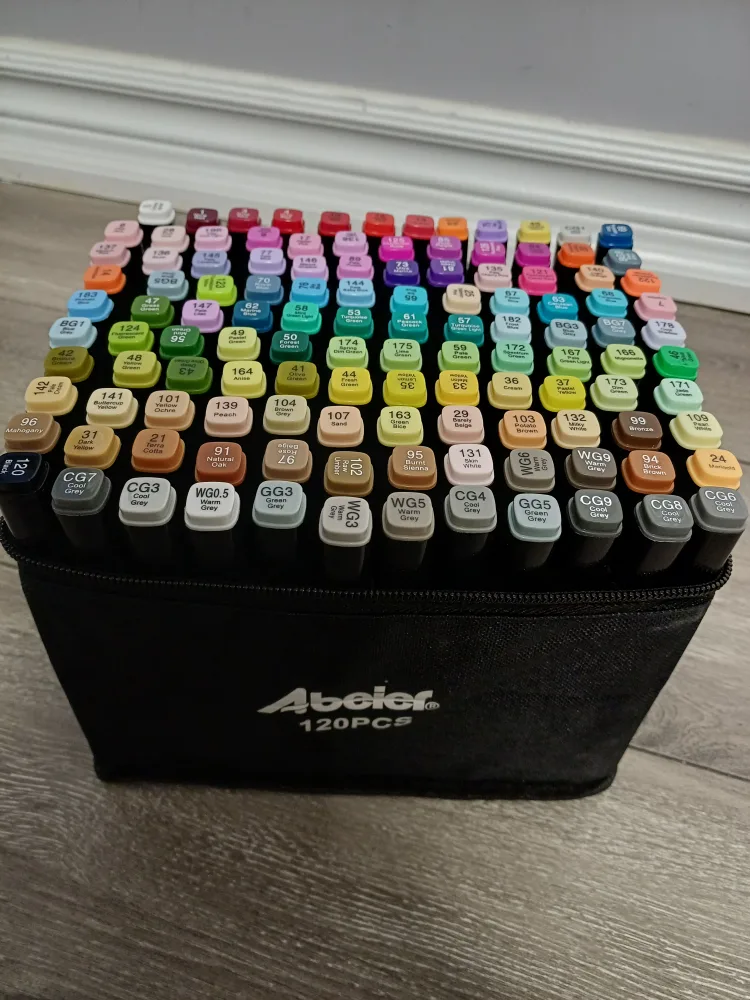Abelieer 120pcs Marker Set image indicator(5)