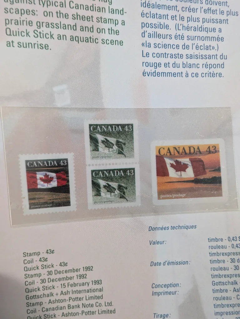 Canadian Stamps - 43c thumbnail