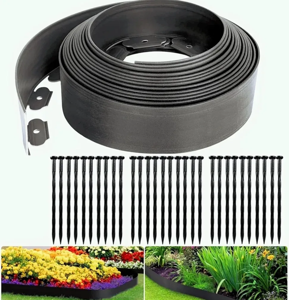 Garden Border Edging Kit - 33 ft x 4 in thumbnail