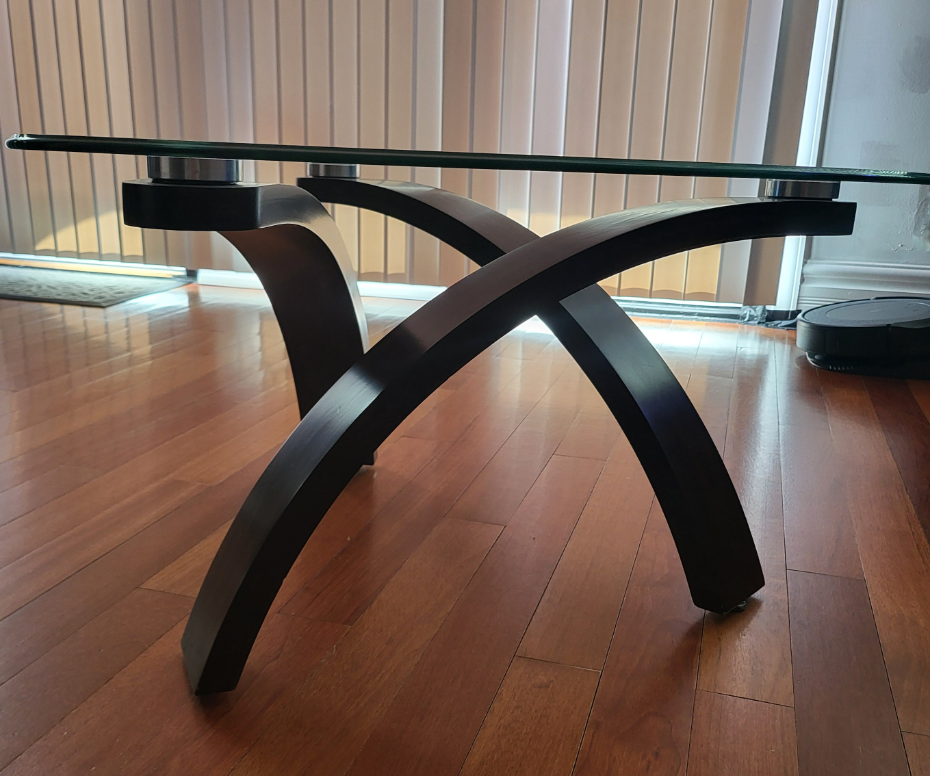 Glass Top Coffee Table - photo 2