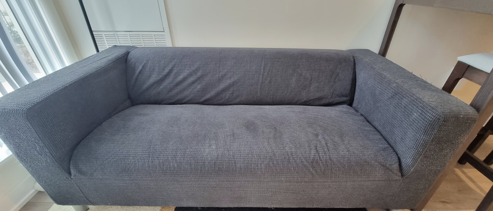 Black Loveseat Sofa - Ikea