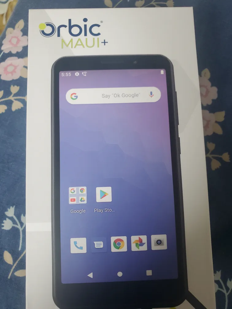 New Orbic Maui+ 4G LTE Black thumbnail