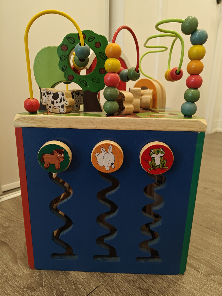 Wooden Activity Cube - photo 4