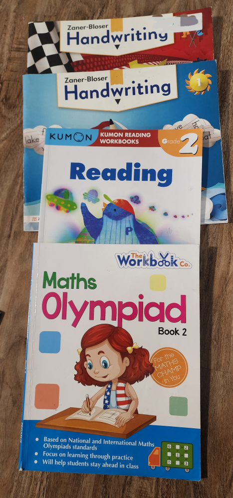 Kids Workbooks: Zaner-Bloser, Kumon, Workbook Co.