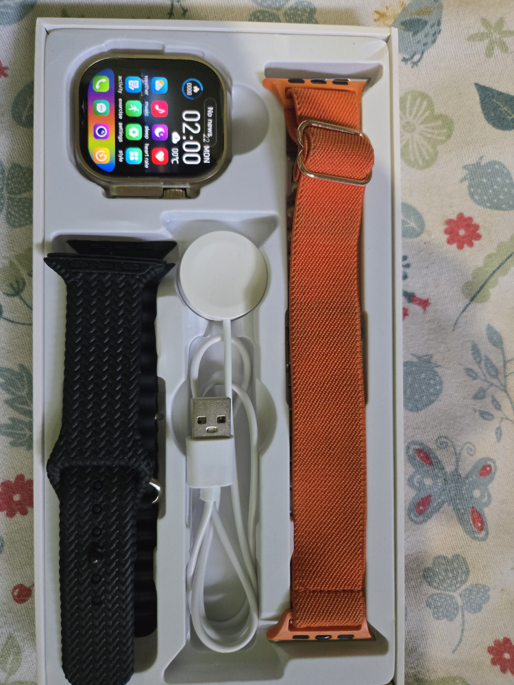 Z87 Ultra 2 Smart Watch with 3 Bands - New! - photo 3