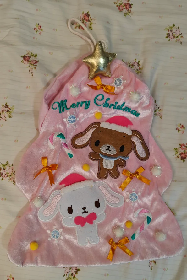 Christmas Tree Shaped Hanging Sack 🧡💖 image indicator(3)