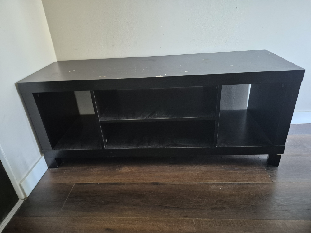 Black TV Stand