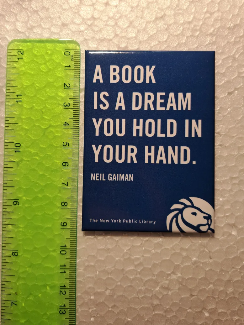 New York Public Library refrigerator magnet thumbnail