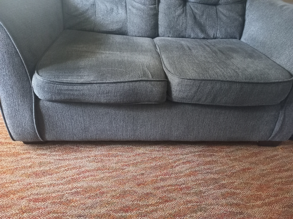Grey Loveseat Sofa - photo 3