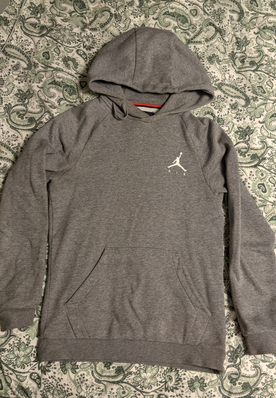 Grey Jordan Hoodie - men xs