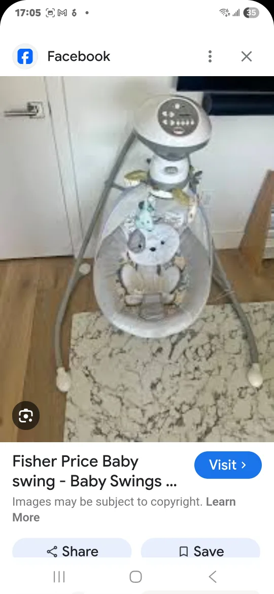 Cradle 'n Swing Fisher-Price Dots & Spots image indicator(2)