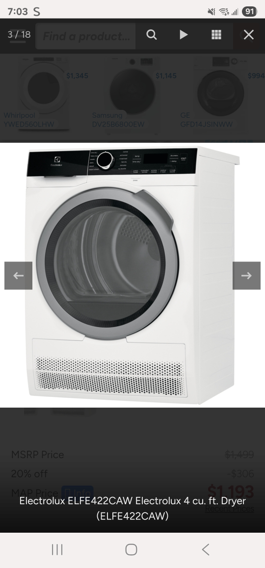 Ventless Electric Dryer for apartments - photo 2