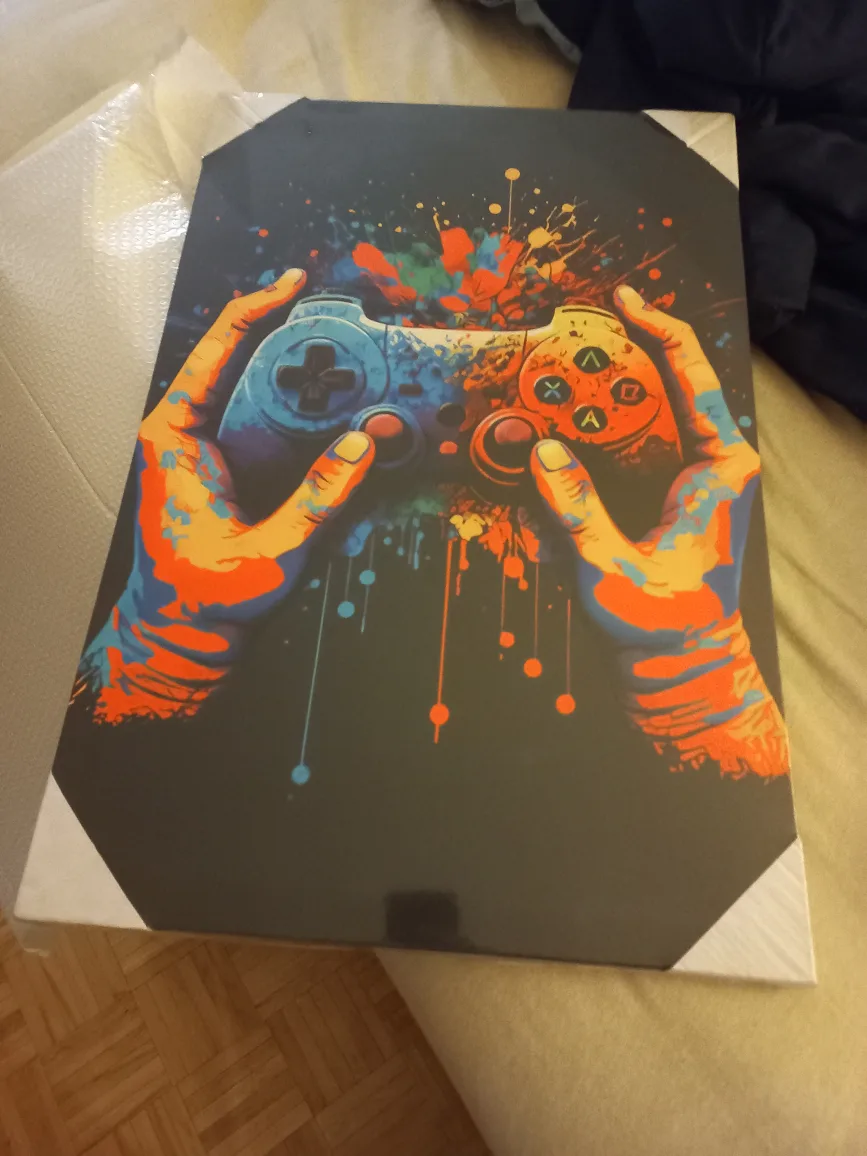 Controller Canvas Wall Art - New! thumbnail